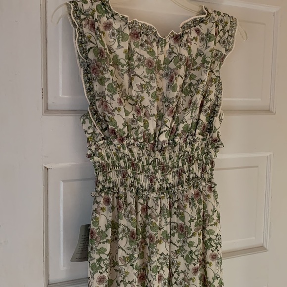 Max Studio CRMANME floral print maxi dress w smocked waist, fully lined, szS - Picture 11 of 15
